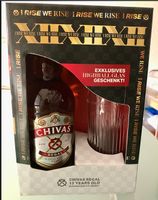 Chivas Regal 12 Years Blended Scotch Whisky 70cl  Mit Glas