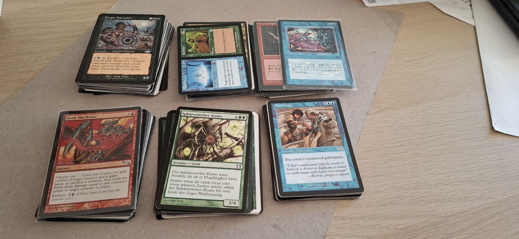 Karten: Magic: The Gathering Kartenset - Uncommons ältere Sets – Gebraucht aus Zürich von rodney02