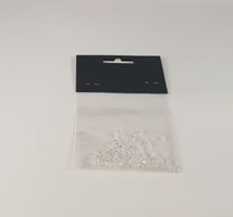 Preciosa Glasperlen Perles Kristalle Doppelkegel crystal AB