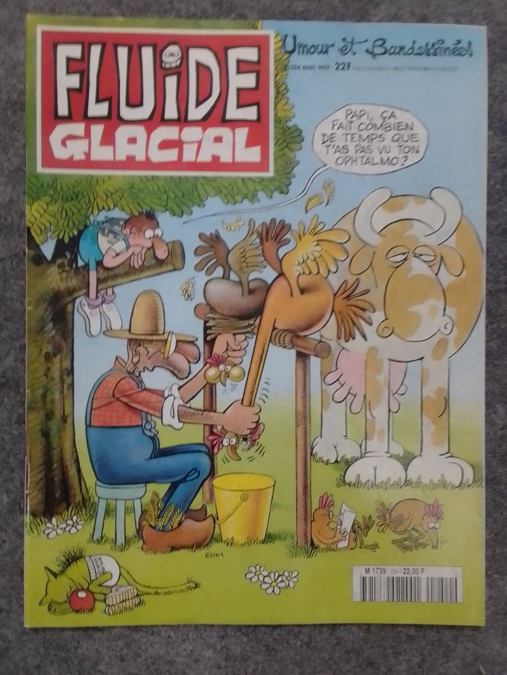 Fumetti: Fluide glacial 254 août 1997 – Nuovo (secondo la descrizione) da Préverenges venduto da mam_629h