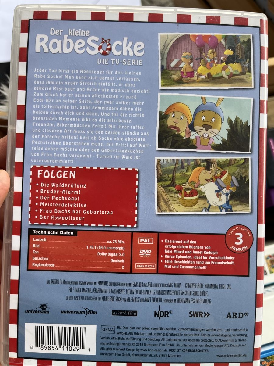 Tutti i DVDs: Diverse Kinder Filme – Usato da Luzern venduto da kre_xg5t 3