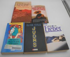 5 Bücher, Cook, Arens, Shaw, Title, George, Nr. Q62