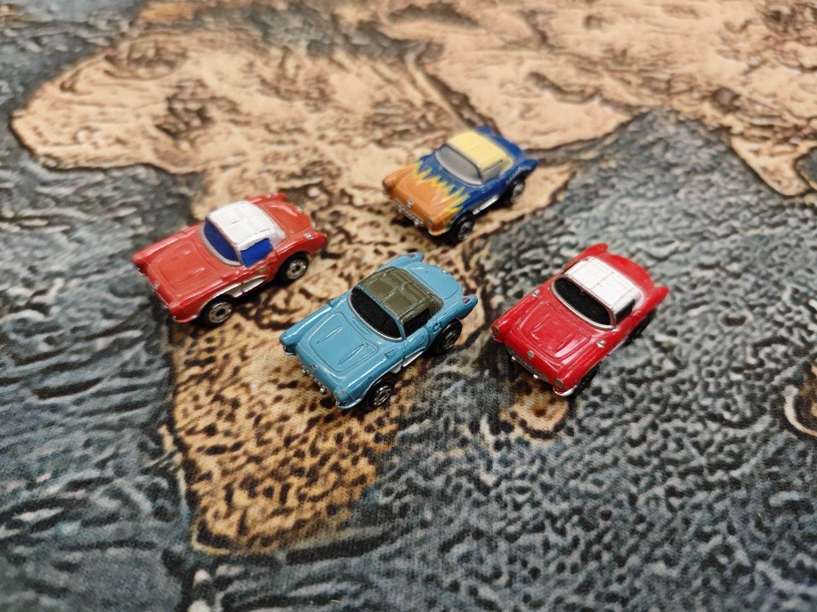 Micro Machines Spielzeuge: Micro Machines Chevrolet '57 Corvette – Gebraucht aus Wittenbach von stefange