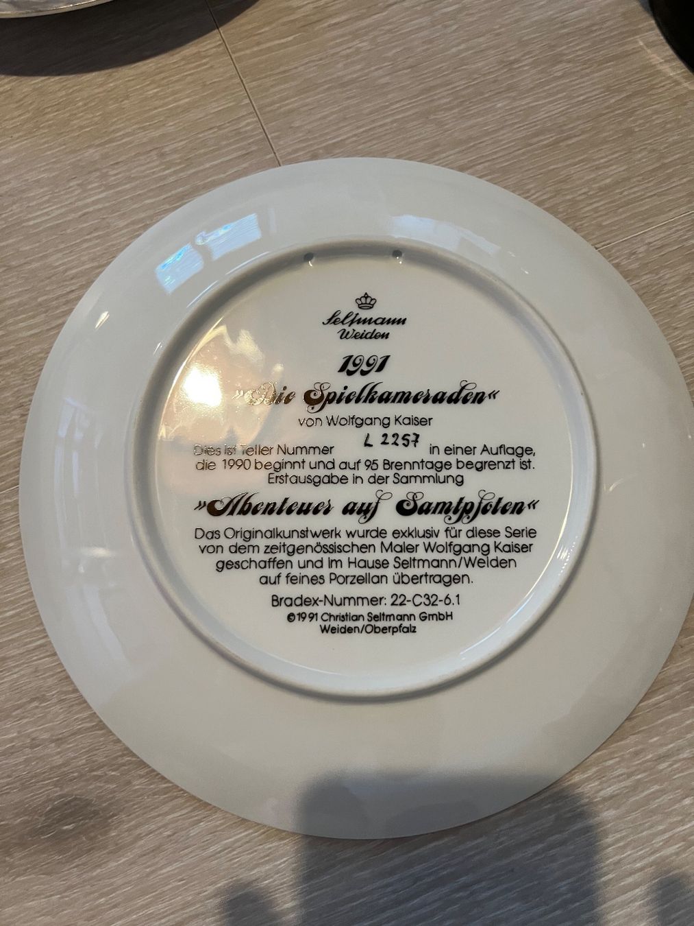 Tutte le decorazioni: Diverse Porzellan Teller, Keramik Set. – Usato da Herrenschwanden venduto da Benjamin4787 5