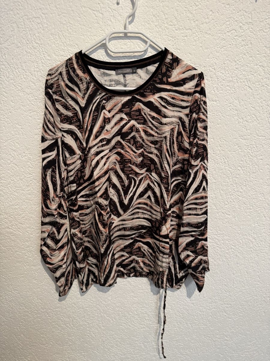 T-Shirts: Marinello Shirt langarm Gr. M – Gebraucht aus Fislisbach von KolibriSecondhand