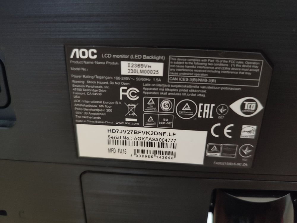 aoc-bildschirm-23-zoll-i2369vm-kaufen-auf-ricardo