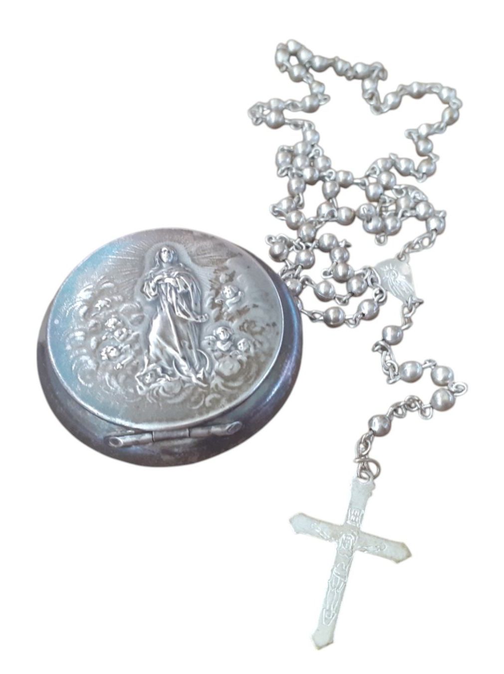 Altri gioielli: Rosenkranz antik mit Schatulle – Usato da Mörschwil venduto da antiksalon21