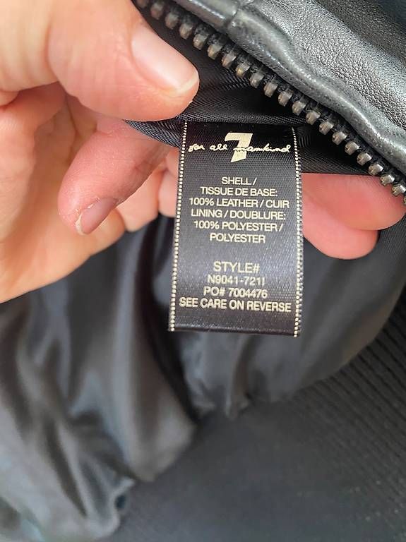 Giacche: 7 For All Mankind Lederjacke  Grösse S – Usato da St. Gallen venduto da pintyilin 2