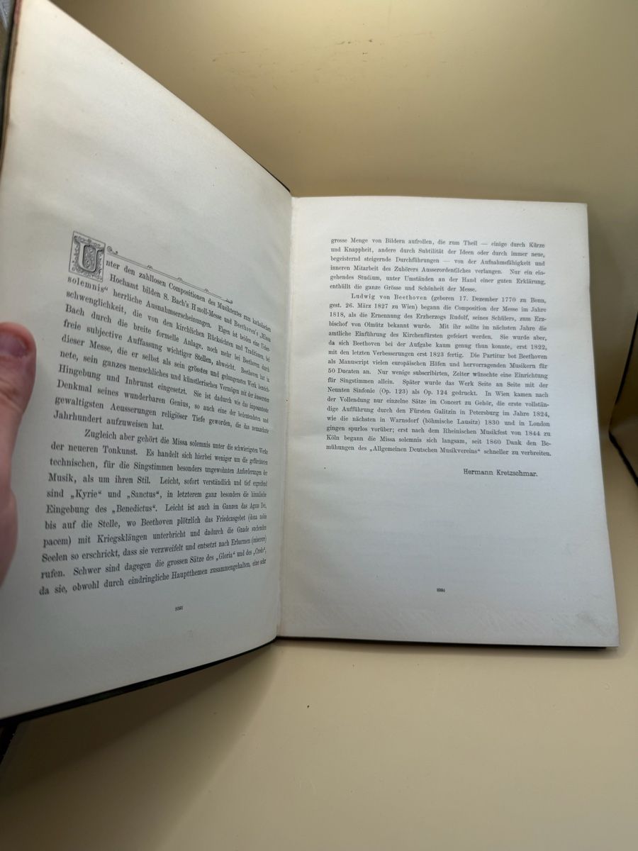 Libri: Beethoven Missa Solemnis Partition Peters Leipzig – Usato da Genève venduto da sho_67qj 3
