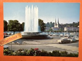 6000 Luzern, Wagenbachbrunnen und Hofkirche 