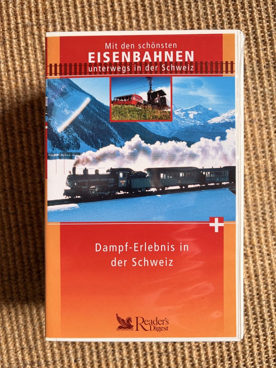 Alle VHS: 4 x Eisenbahn VHS- Kasetten – Gebraucht aus Herzogenbuchsee von Jana_1019 3