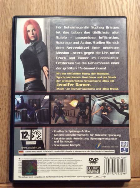 Sony Spiele: Alias für Sony PlayStation 2 – Gebraucht aus Kestenholz von Inna09 1