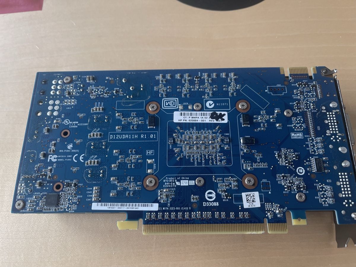 Nvidia Schede grafiche: Nvidia Grafikkarte P1041 gut erhalten – Usato da Wängi venduto da Bmo 2