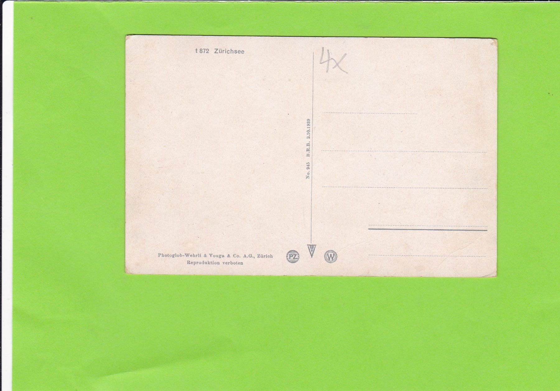 Cartoline postali: Panorama Zürichsee – Usato da St. Peterzell venduto da neckertal 1