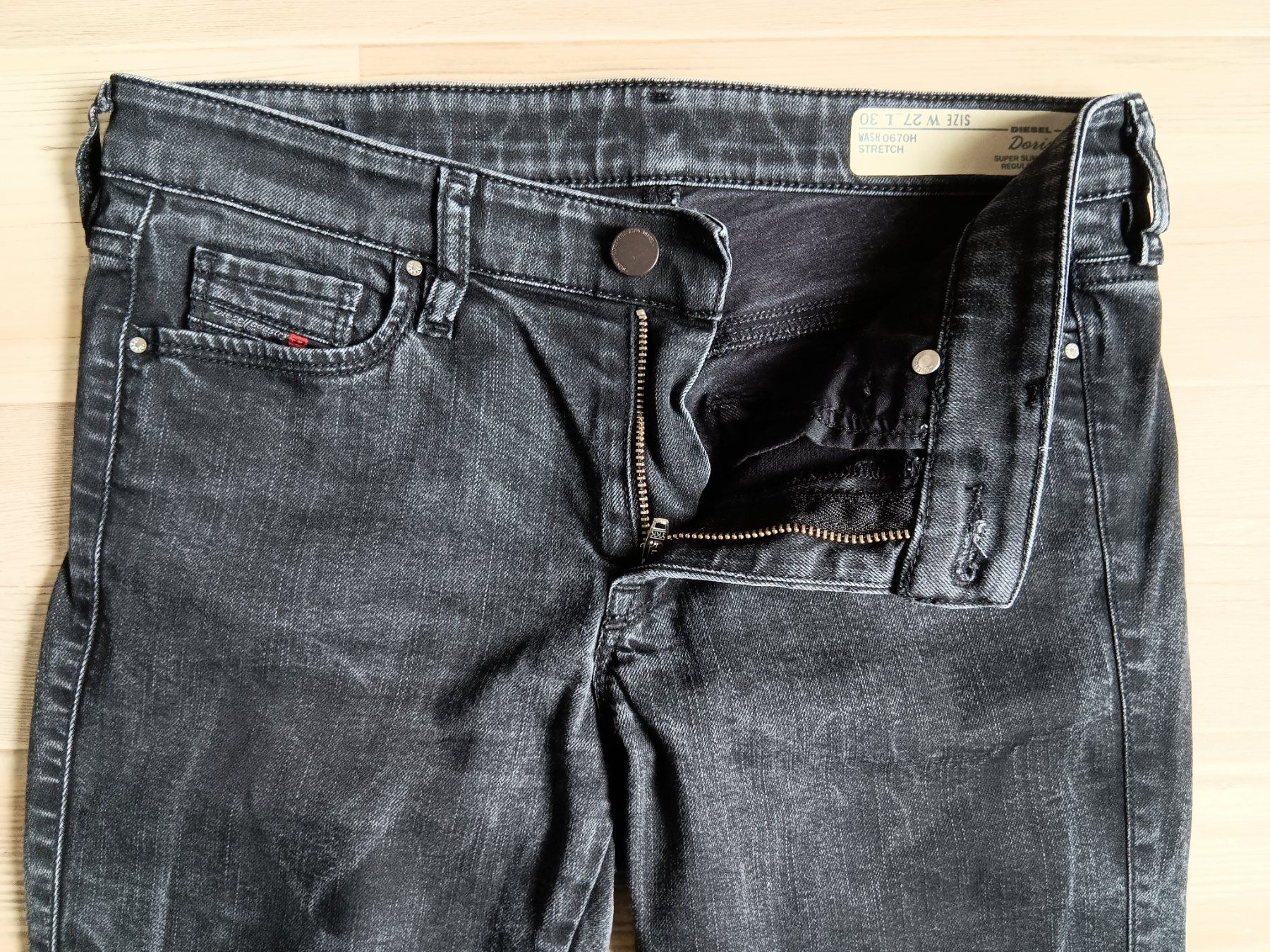 Diesel Jeans: DIESEL Jeans DORIS taille / Grosse W27 L30 – Gebraucht aus Cossonay-ville von Super-Price-Quality 4