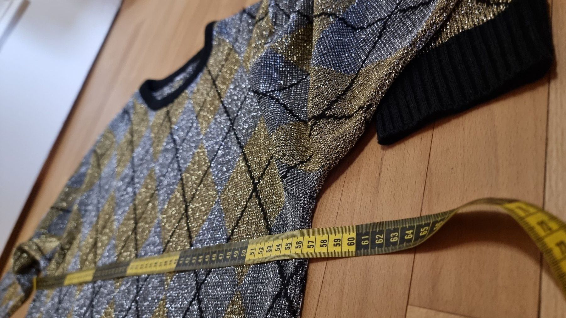Maglioni & Felpe: Eleganter Vintage Pullover mit Argyle-Muster – Gr. 40/42 – Usato da Wald ZH venduto da CapLux 9