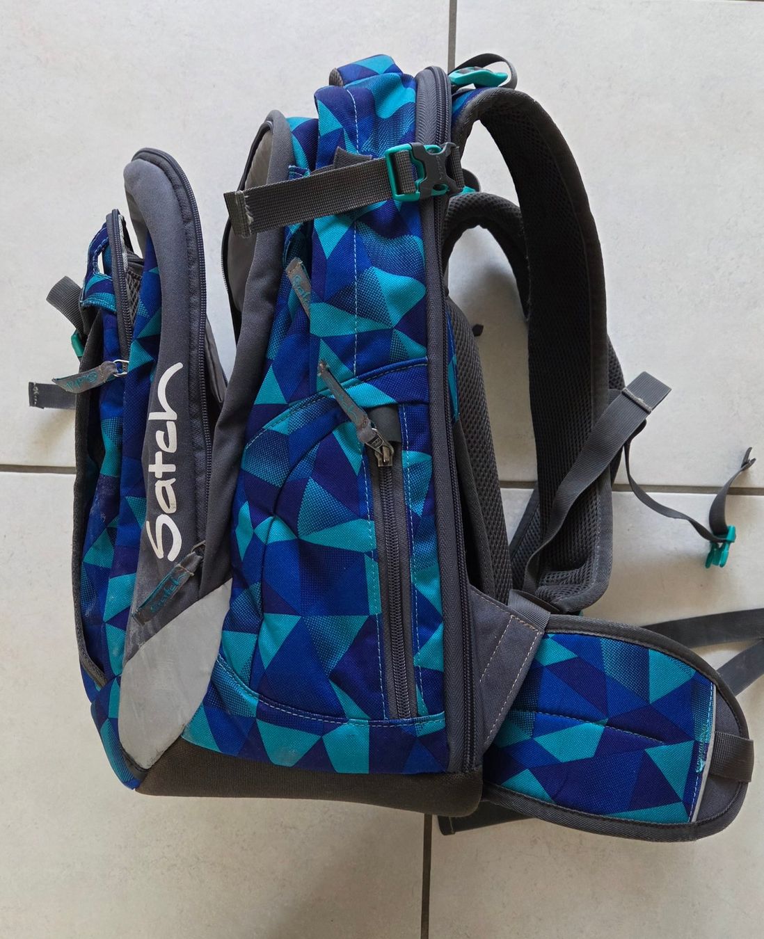 Satch Borse & Zaini: Satch Match Schulrucksack mit Regenhülle – Usato da Konolfingen venduto da Chonu 3