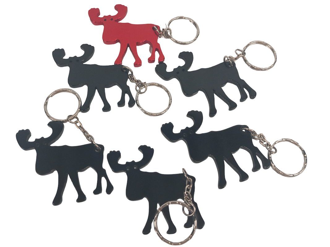 Schlüsselanhänger & - bänder: Elche Schlüsselanhänger, 6 Stk. – Neu (gemäss Beschreibung) aus Hünenberg von Restwert_Zug 4