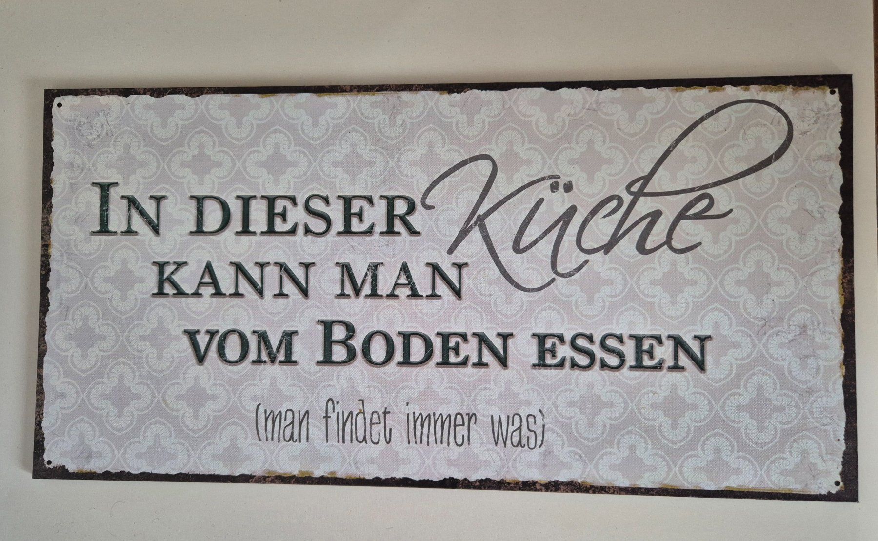 Insegne: Spruchschild zum aufhängen – Usato da Gams venduto da federli29