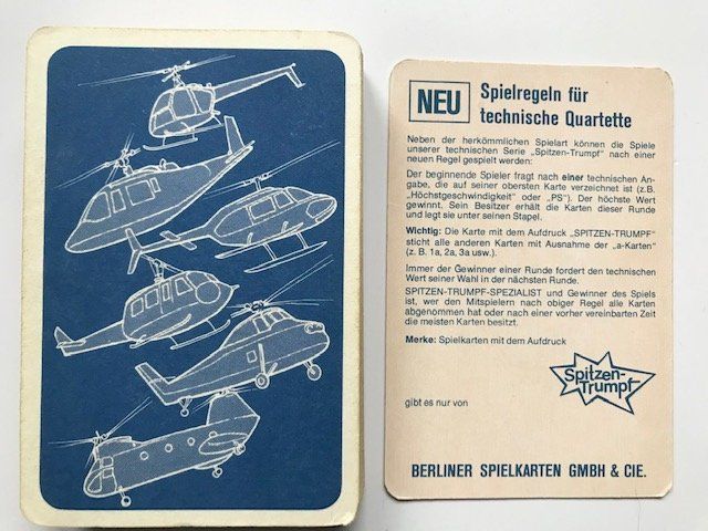 Giochi: Quartett Hubschrauber Art.Nr. 631 6771 – Usato da Zürich venduto da gigimai67 6