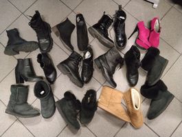 Lot Damenschuhe auch 3 x UGG stieleln dabei
