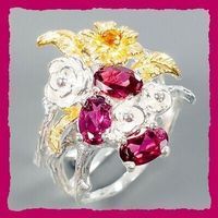 ♛ Künstlerschmuck 925 Silberring