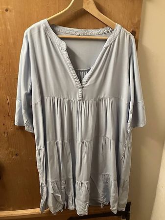 Sommerkleid hellblau Gr.40
