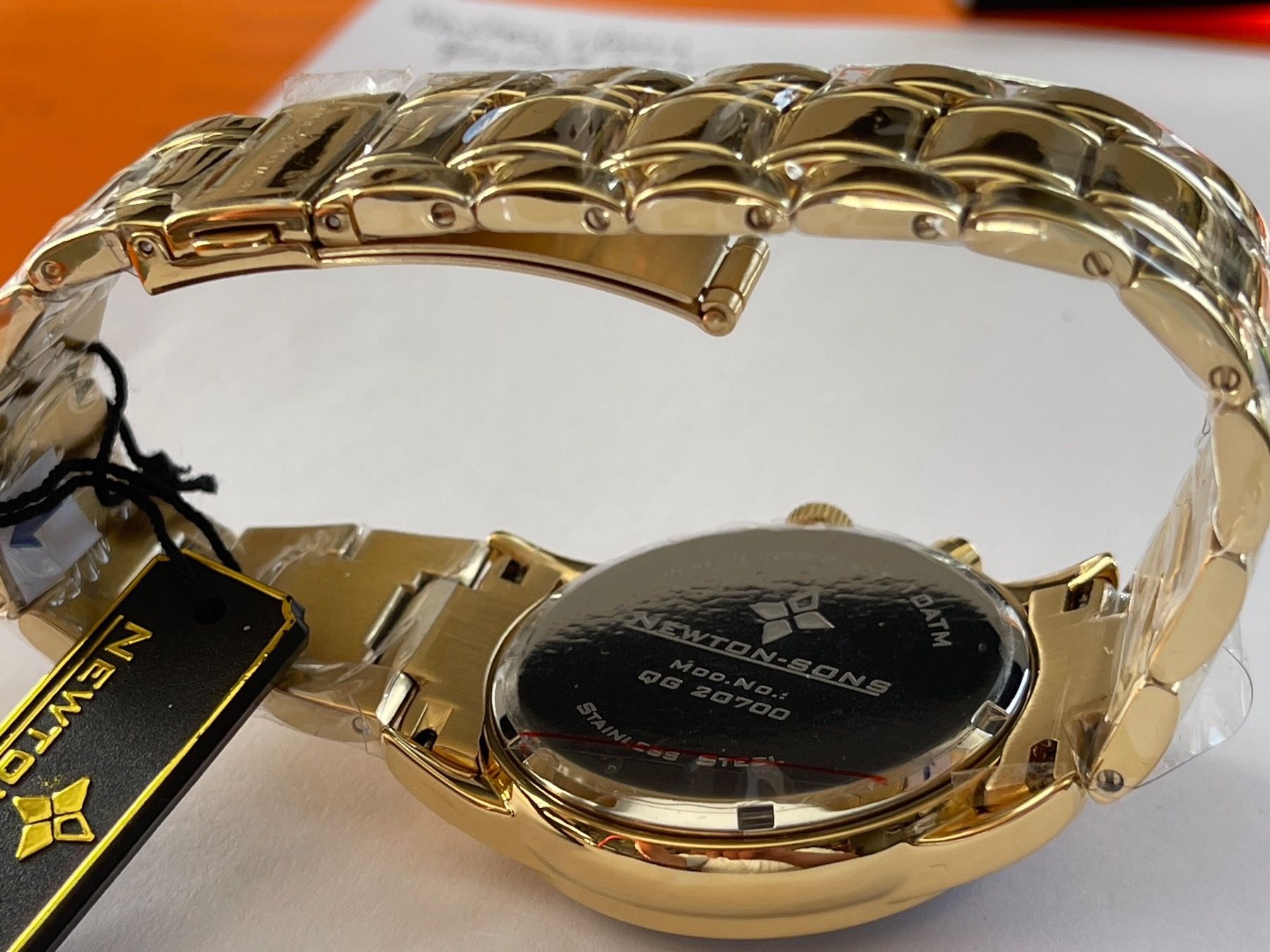 Orologi: Newton + Sons Chronograph Masterdate – Nuovo e nell'imballaggio originale da Hessigkofen venduto da lamdanreisen 3