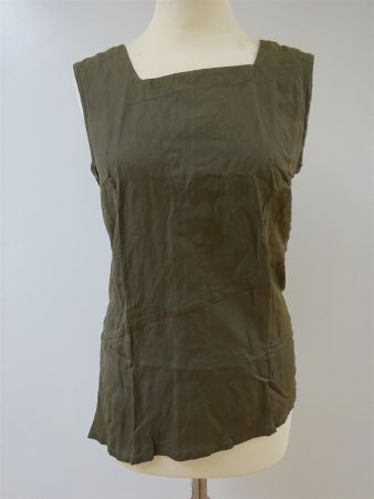 Zona Today - asymmetrisches Top - khaki - Grösse 38
