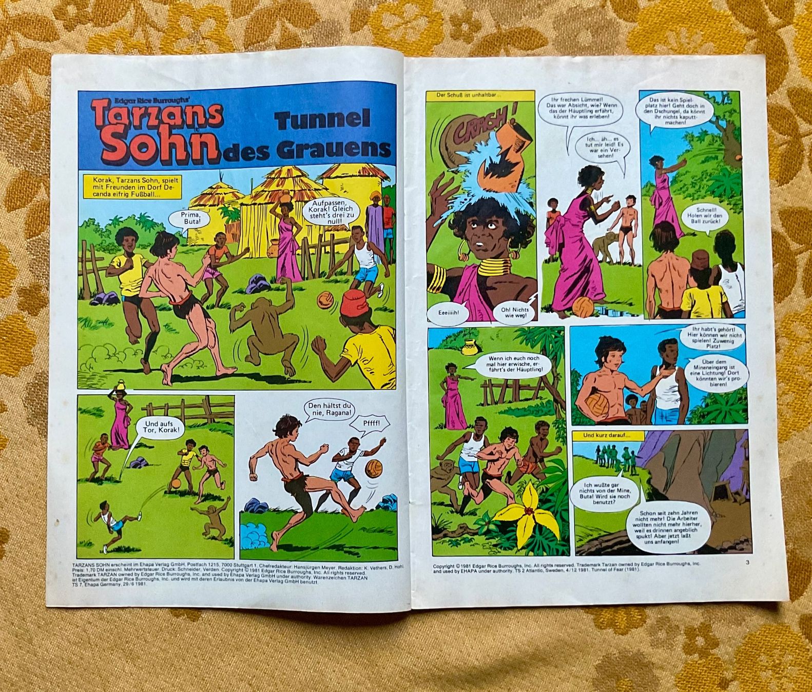 Fumetti: Tarzans Sohn Heft Nr 7 von 1981 – Usato da Endingen venduto da nathan05 1