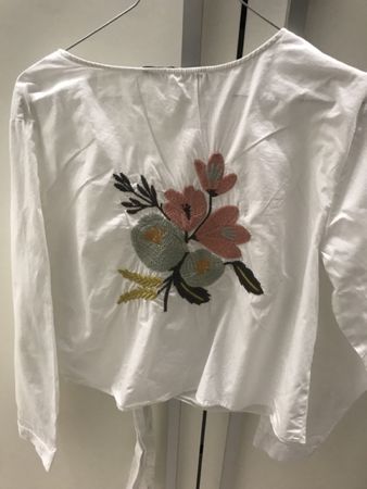 Ganz besondere Bluse, Rueckenstick