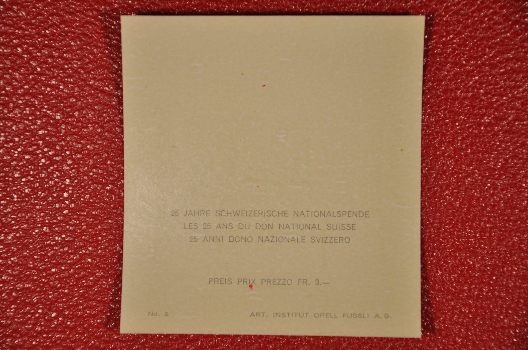 Tutti i francobolli: 1943 Block W14 gestempelt – Usato da Wolfhalden venduto da Zinauktion 1