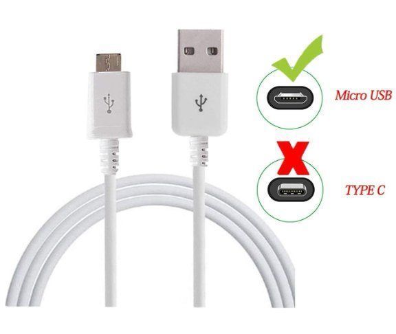 Caricabatterie: 2A 5V Ladegerät Ladekabel Kabel Netzteil mit Micro-USB-Kabel – Nuovo (secondo la descrizione) da Buchs SG venduto da myeasyshop 1