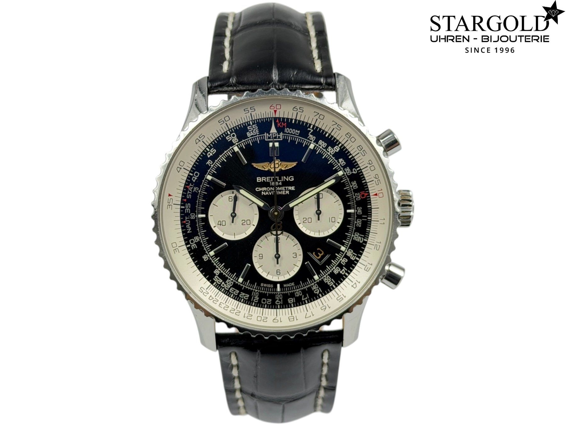Breitling Montres: Breitling Navitimer B01 46 - AB01291A – D'occasion à Zürich par Stargold-Uhren