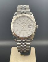 Rolex Datejust 41 Jubilee White Weiss NEW 2023 full