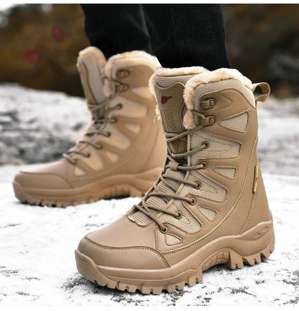 🐭 Winterstiefel Herren Armee Grösse 39-46 wählbar
