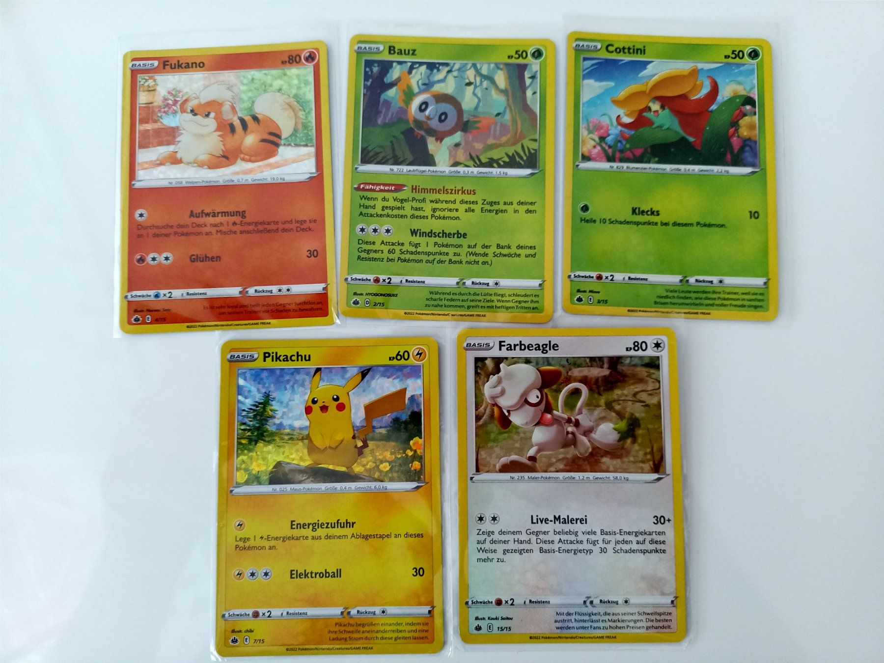 Pokémon Carte collezionabili: Pokemonkarten Mc Donald 5 Promo – Nuovo (secondo la descrizione) da Balsthal venduto da hei_xn6y