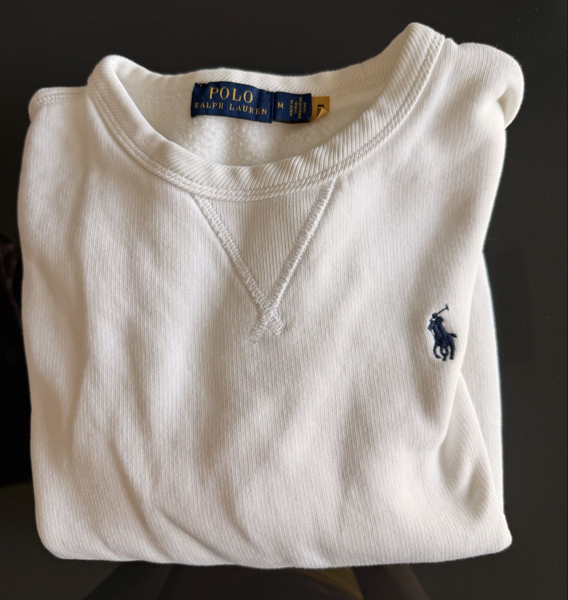 Polo Ralph Lauren Pullover & Sweatshirts: Polo Ralph Lauren Pullover weiss M Pulli hoodie  – Gebraucht aus Staad SG von Chirrari 1