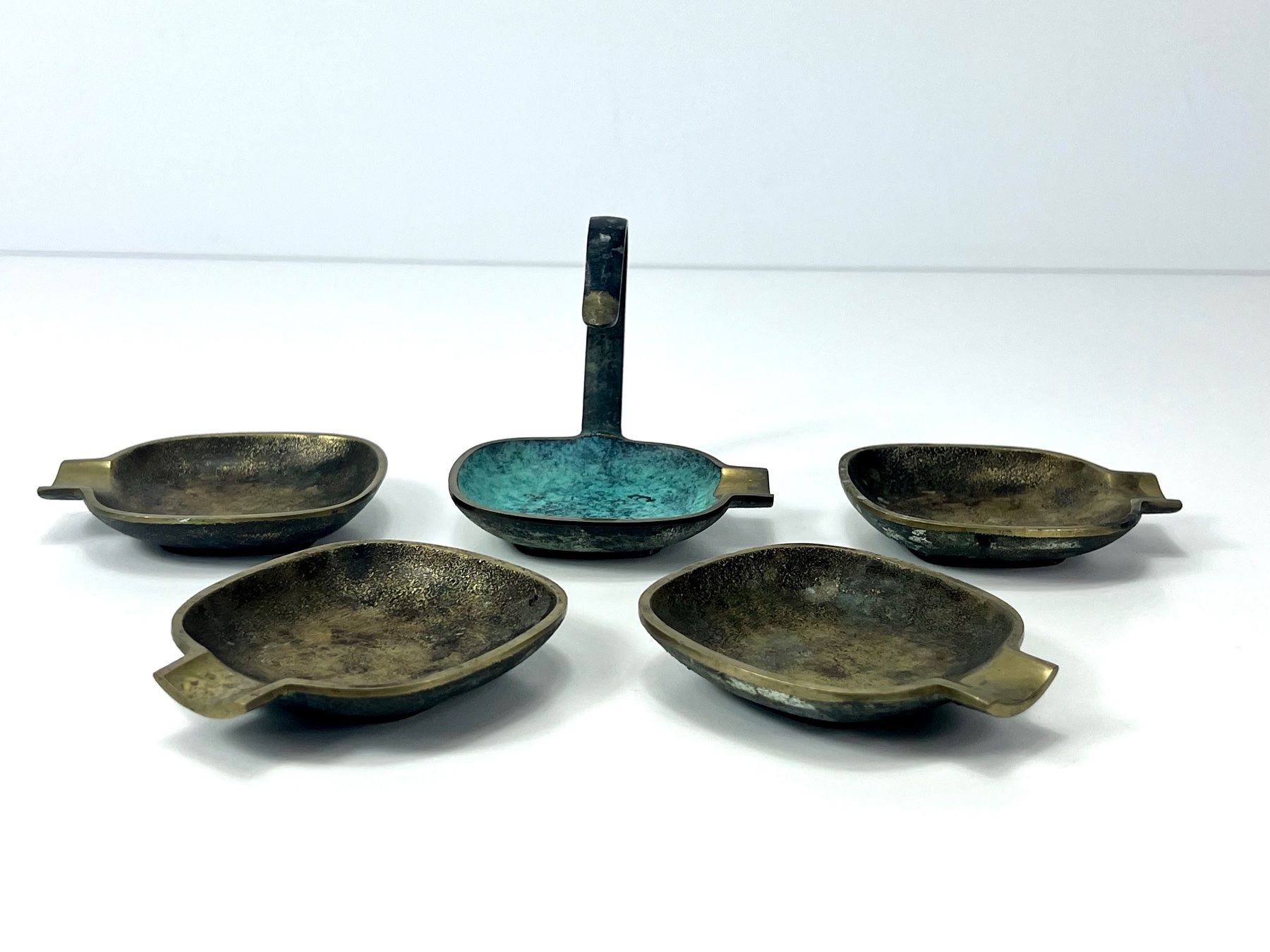 Aschenbecher: Aschenbecher Set Bronze Antik – Gebraucht aus Zürich von Arche_Brockenhaus 1