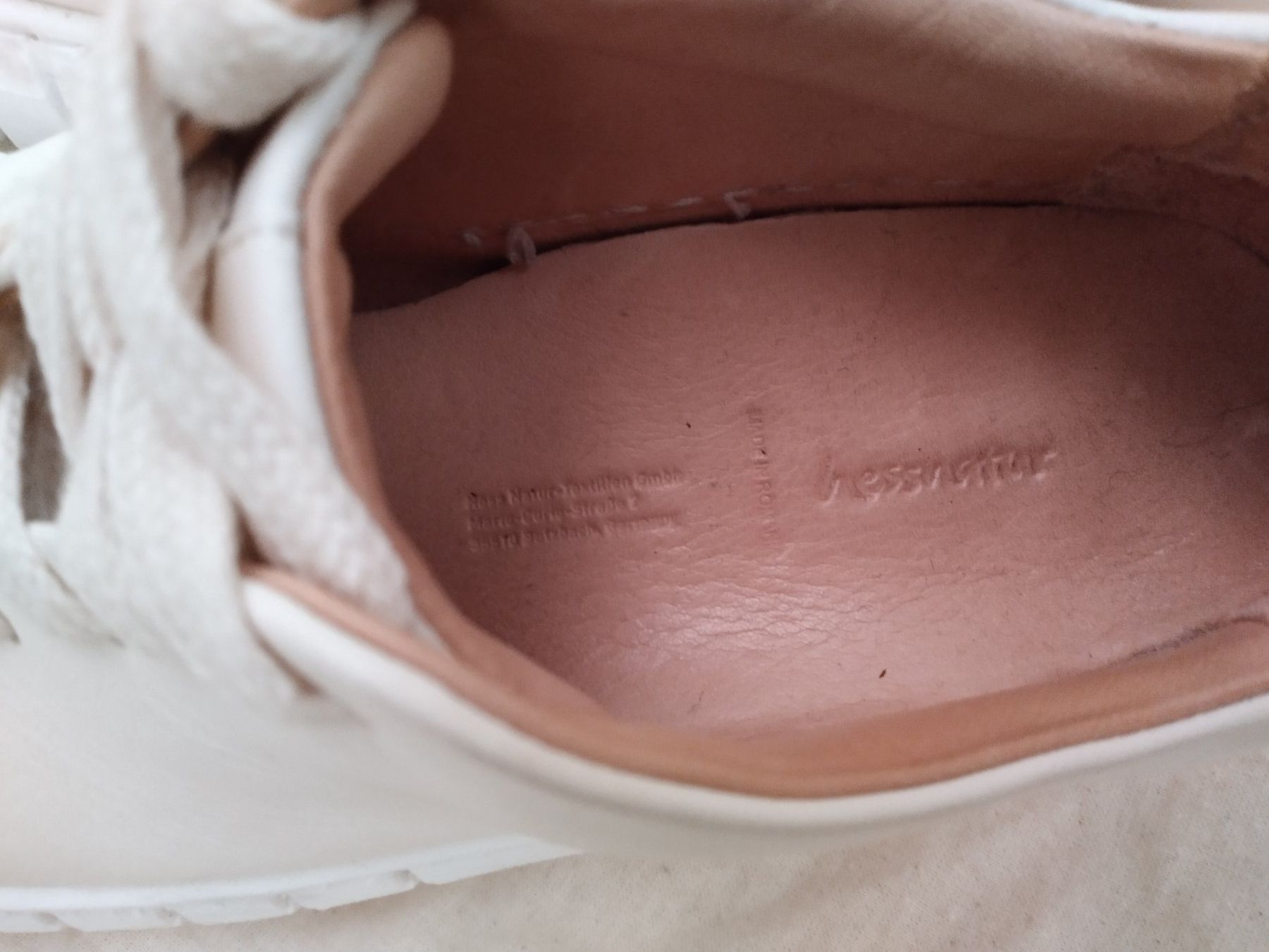 Damenschuhe: Sneakers Leder Hessnatur Grösse 36 – Gebraucht aus Laufen von luzie07 3