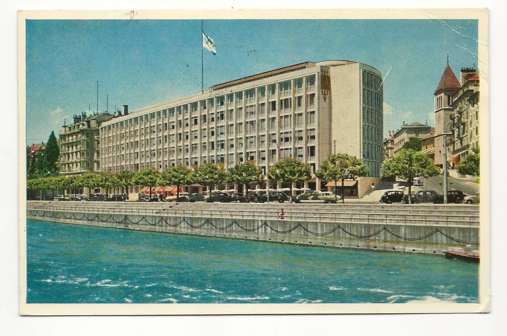 Genève Hôtel du Rhône 1953 aaj Kaufen auf Ricardo