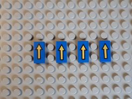 LEGO Classic Space - Bedruckte Fliesen - 3069p06 (Lot 7)
