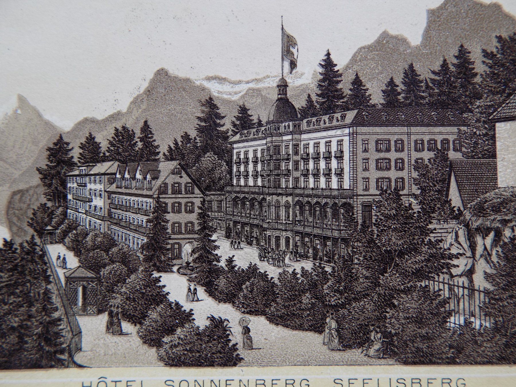 Gravures: Hotel Sonnenberg Seelisberg – D'occasion à Risch par Rischli15 3