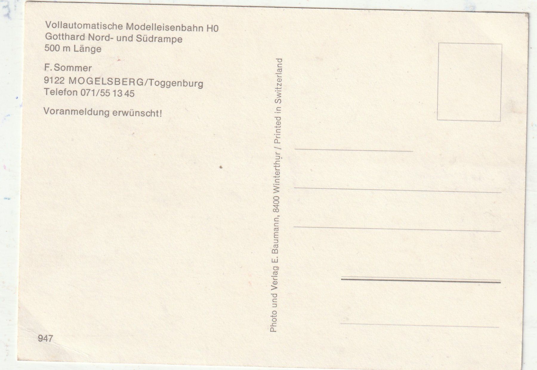 Cartoline postali: Gotthard Nordrampe MBK – Usato da Lumbrein venduto da made02 1