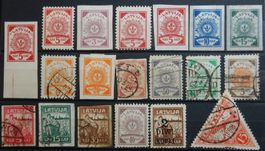 Lettland Lot mit alten Werten XXVI
