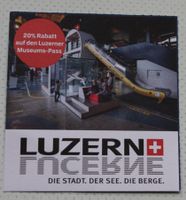 Luzerner Museumspass- 20 % auf Tagespass für 2 Tage 31.12.26