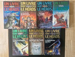 7 livres dont vous êtes le héros - Loup Solitaire no 14 à 20