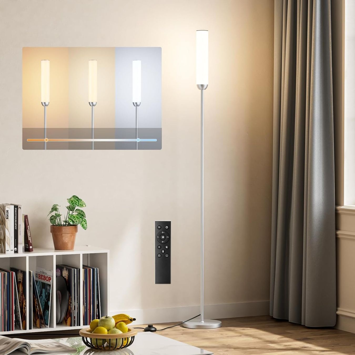Lampade: Stehlampe Grau – Nuovo e nell'imballaggio originale da Hundwil venduto da Stallone5