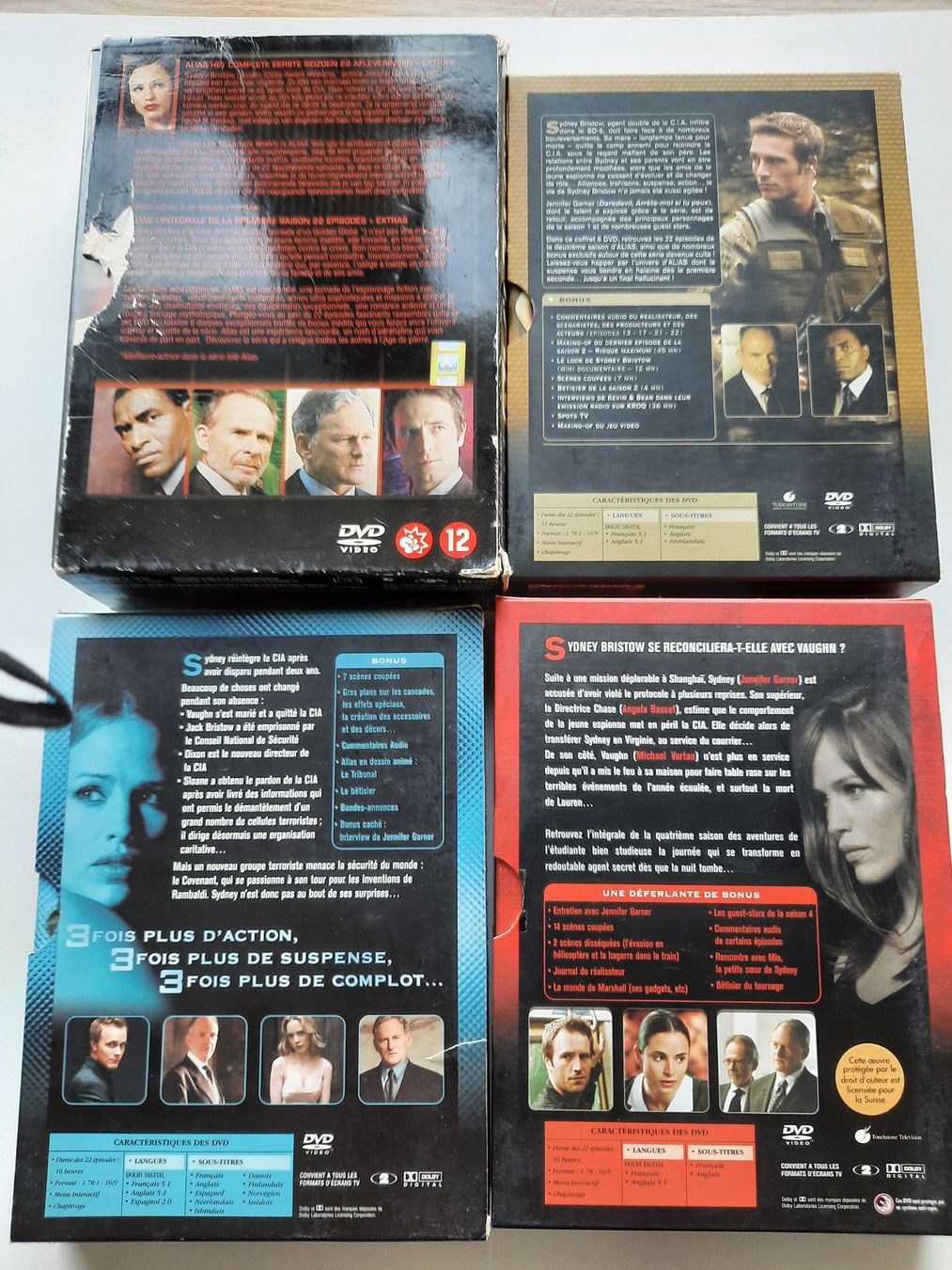 Tutti i DVDs: Alias intégrale saisons 1 à 5 – Difettoso da Montreux venduto da princessemalabar 2