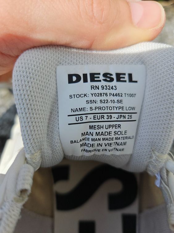 Diesel Herrenschuhe: Diesel Sneaker S-Prototype Low - Gr.39 – Gebraucht aus Uerikon von mic_wq28 3